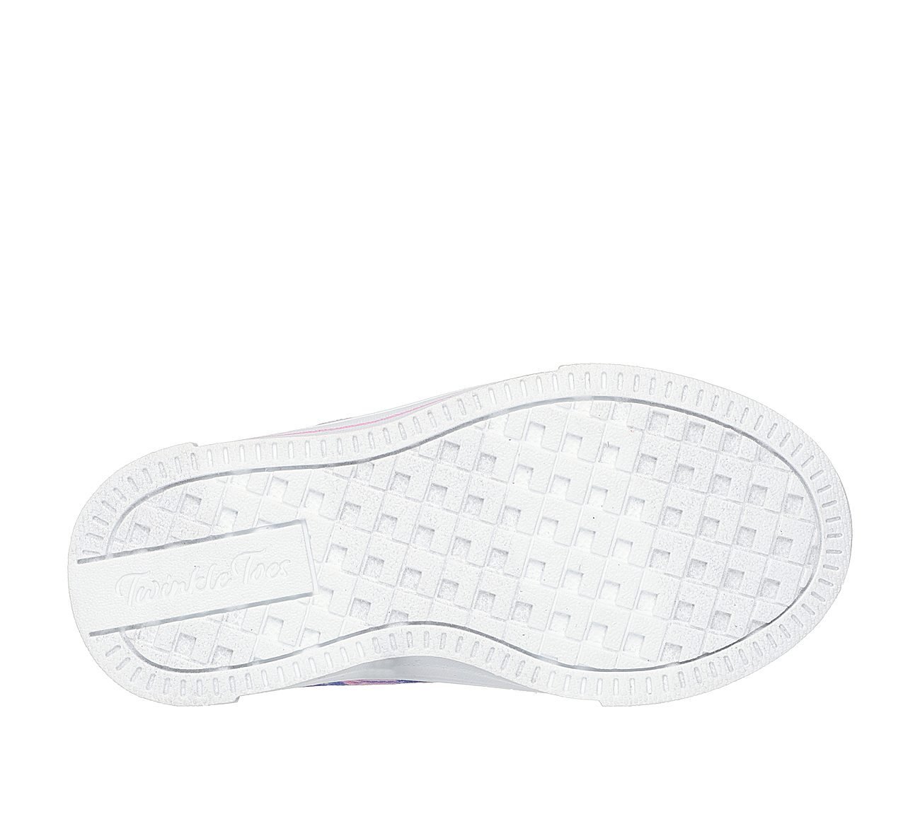 TWINKLE SPARKS - OMBRE FLUTTE, LAVENDER/MULTI Footwear Bottom View
