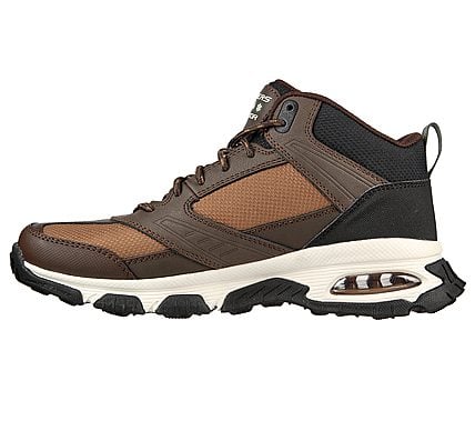SKECH-AIR ENVOY, BROWN Footwear Left View