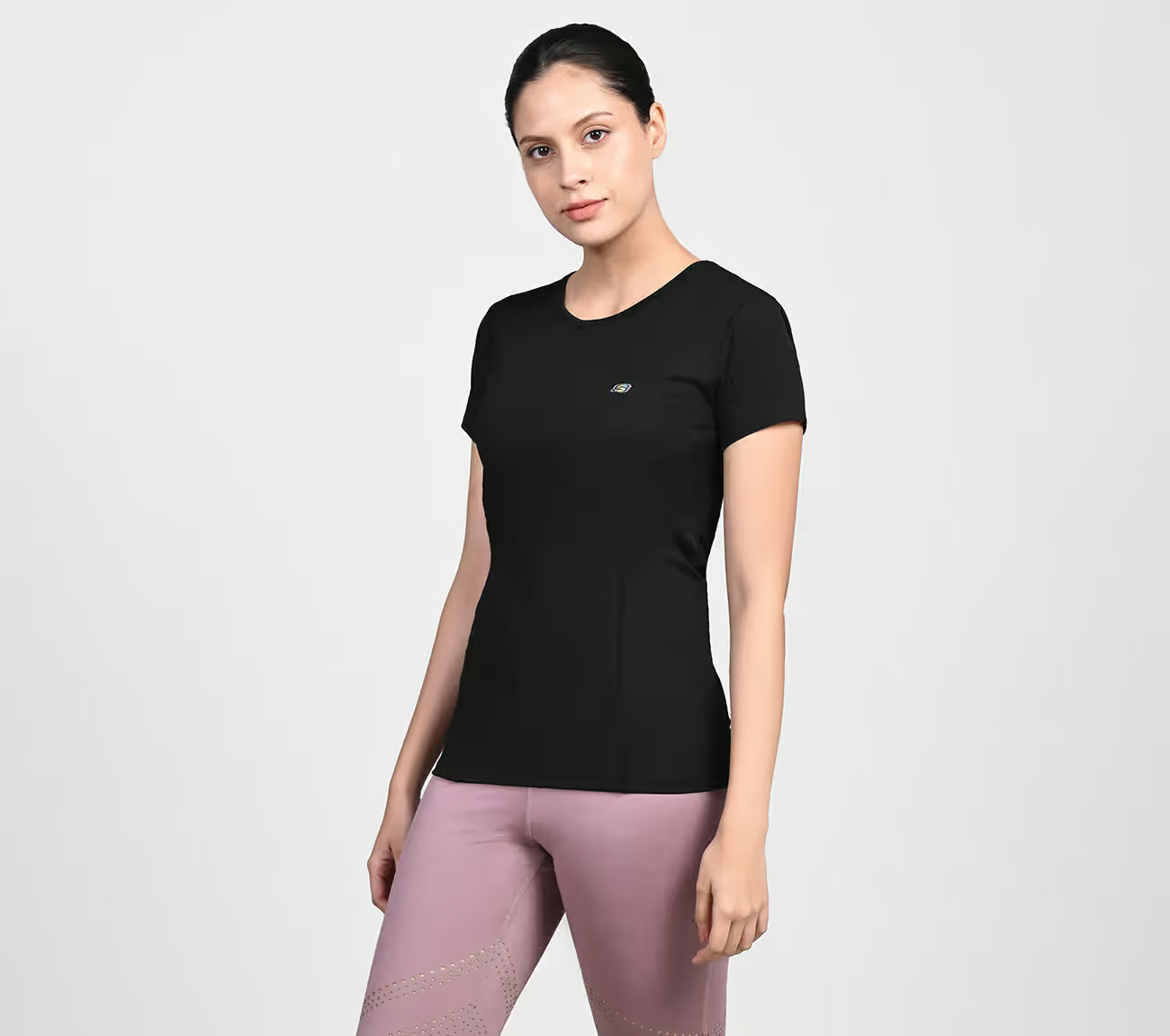 MESH DETAILED PERFORMANCE TOP,  Apparel Top View