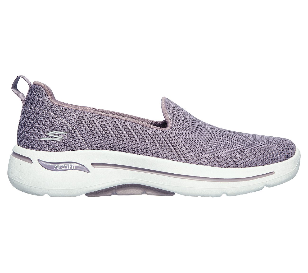 Skechers Mauve Go Walk Arch Fit Grateful Womens Walking Shoes