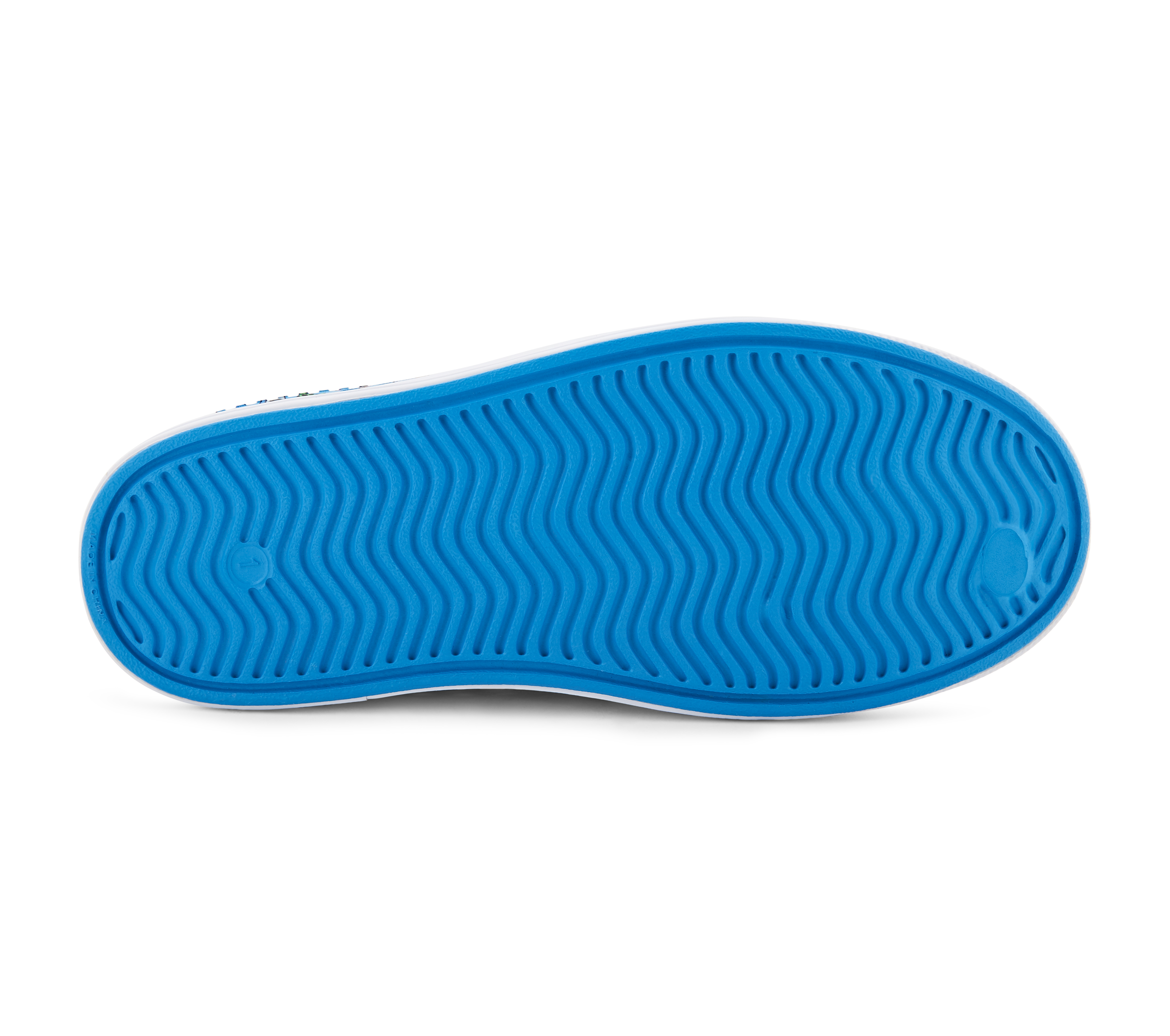 GUZMAN STEPS - CLAWS & PAWS, BLUE/MULTI Footwear Bottom View
