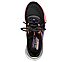 MIRA-RETRO ROW, BLACK/MULTI Footwear Top View