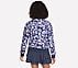 MISTY FLORAL REVERSIBLE JACKET, BLUE/LAVENDER Apparels Top View