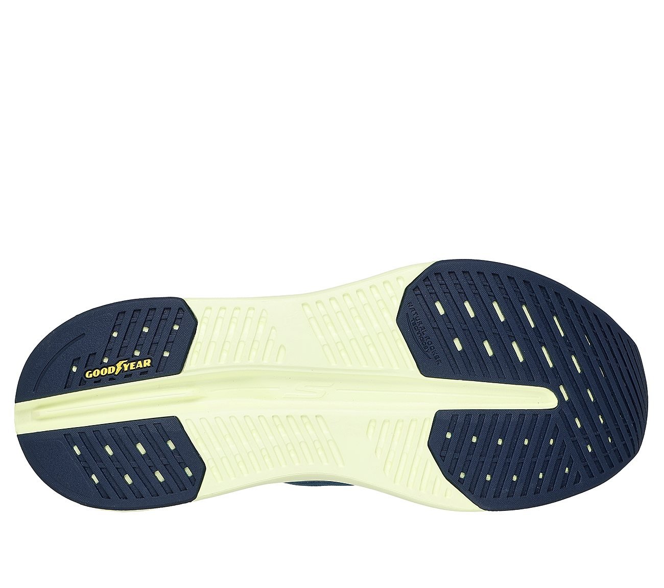 MAX CUSHIONING GLIDE-STEP - A, AQUA Footwear Bottom View