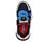 SKECH-BOTS - SKYTREK, BLACK/RED/BLUE Footwear Top View
