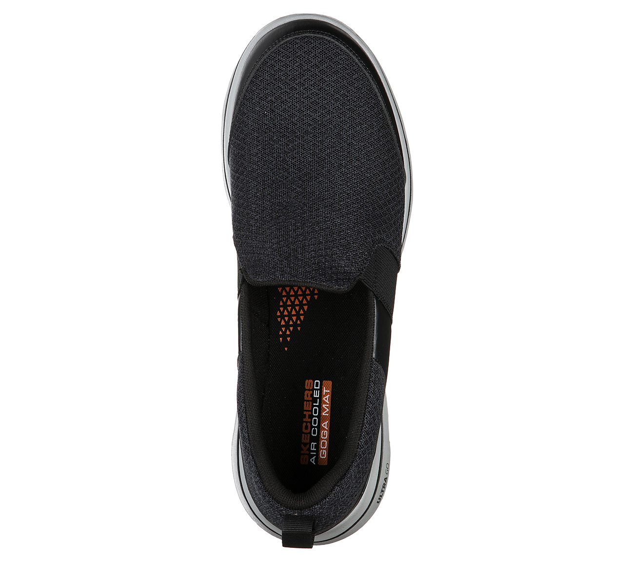 GO WALK 5 - RANGO, BBBBLACK Footwear Top View