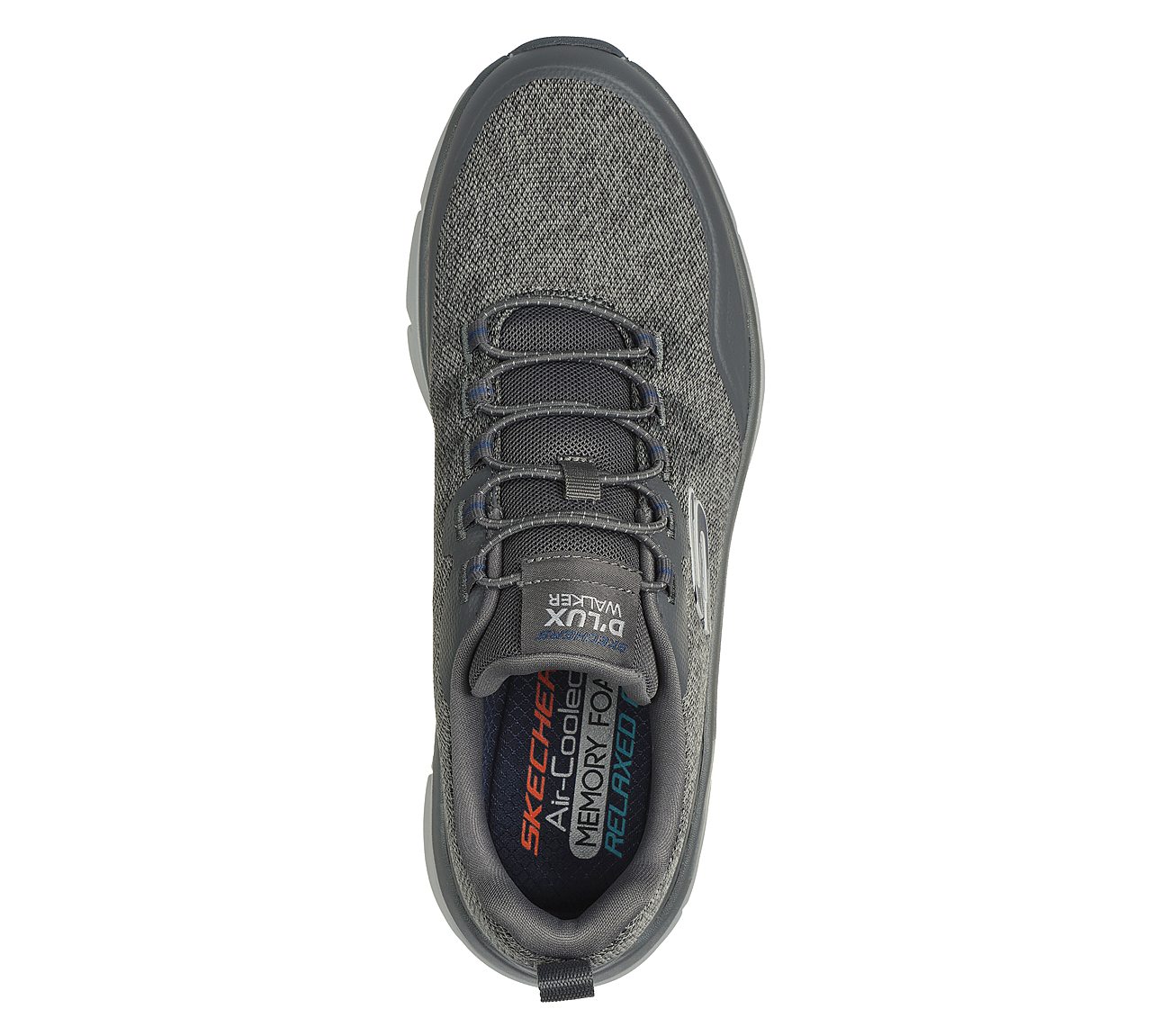D'LUX WALKER 2.0 - STEADYWAY, GRAY/NAVY Footwear Top View
