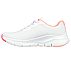 ARCH FIT-INFINITY COOL, WHITE/PINK Footwear Left View