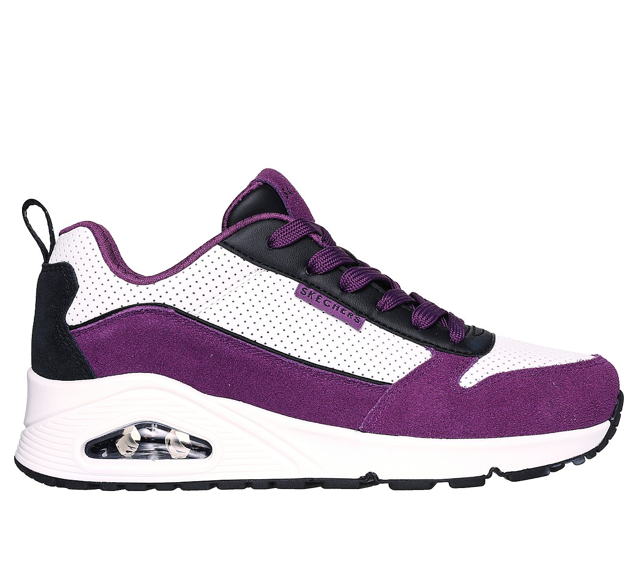 UNO - 2 MUCH FUN, PURPLE Footwear Lateral View