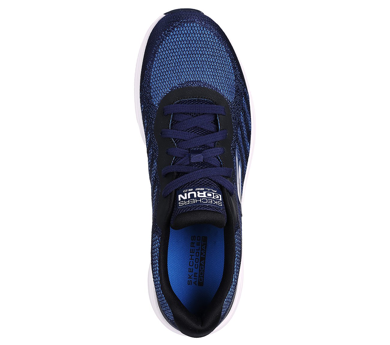 GO RUN PULSE 2, NAVY/BLUE Footwear Top View