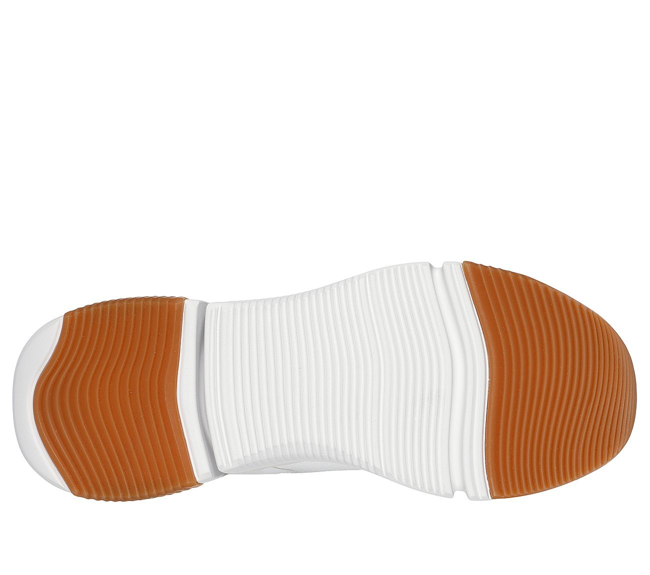 BOBS SPARROW FLEX-STEADY EDGE, WWWHITE Footwear Bottom View