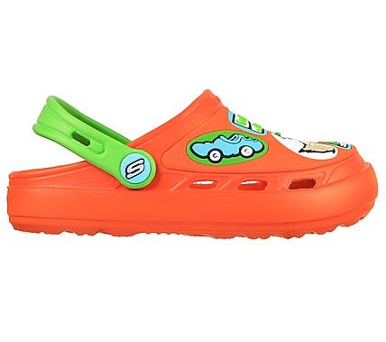 SWIFTERS II-THAT SAM-I-AM!, ORANGE/LIME Footwear Right View