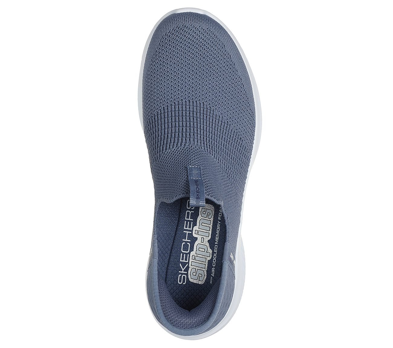 ULTRA FLEX 3.0-COZY STREAK, SLATE Footwear Top View