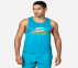 MEN'S ELITE SINGLET, ROYAL/BLUE Apparel Lateral View