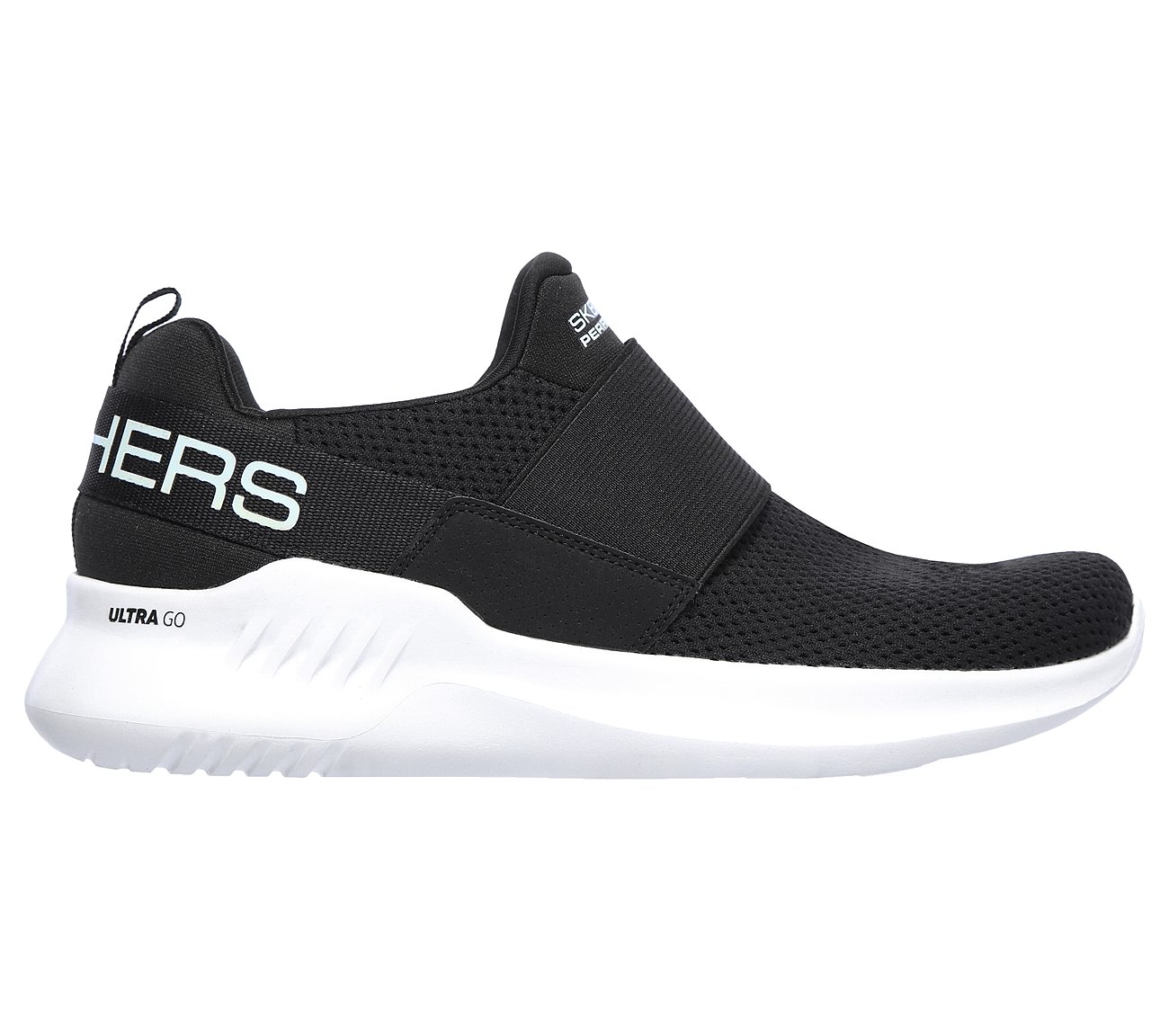 GO RUN MOJO 2.0-ARRIVE, BLACK/WHITE Footwear Right View