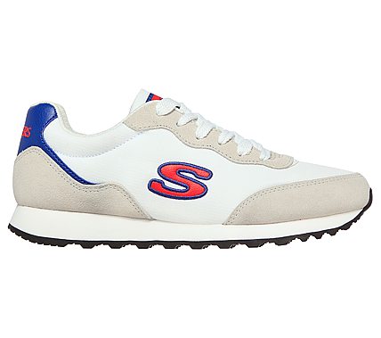 OG 85-VIBE'IN, WHITE/NAVY/RED Footwear Right View