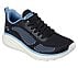 BOBS SQUAD CHAOS, BLACK/BLUE Footwear Right View