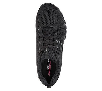 GRACEFUL-GET CONNECTED, BBLACK Footwear Top View