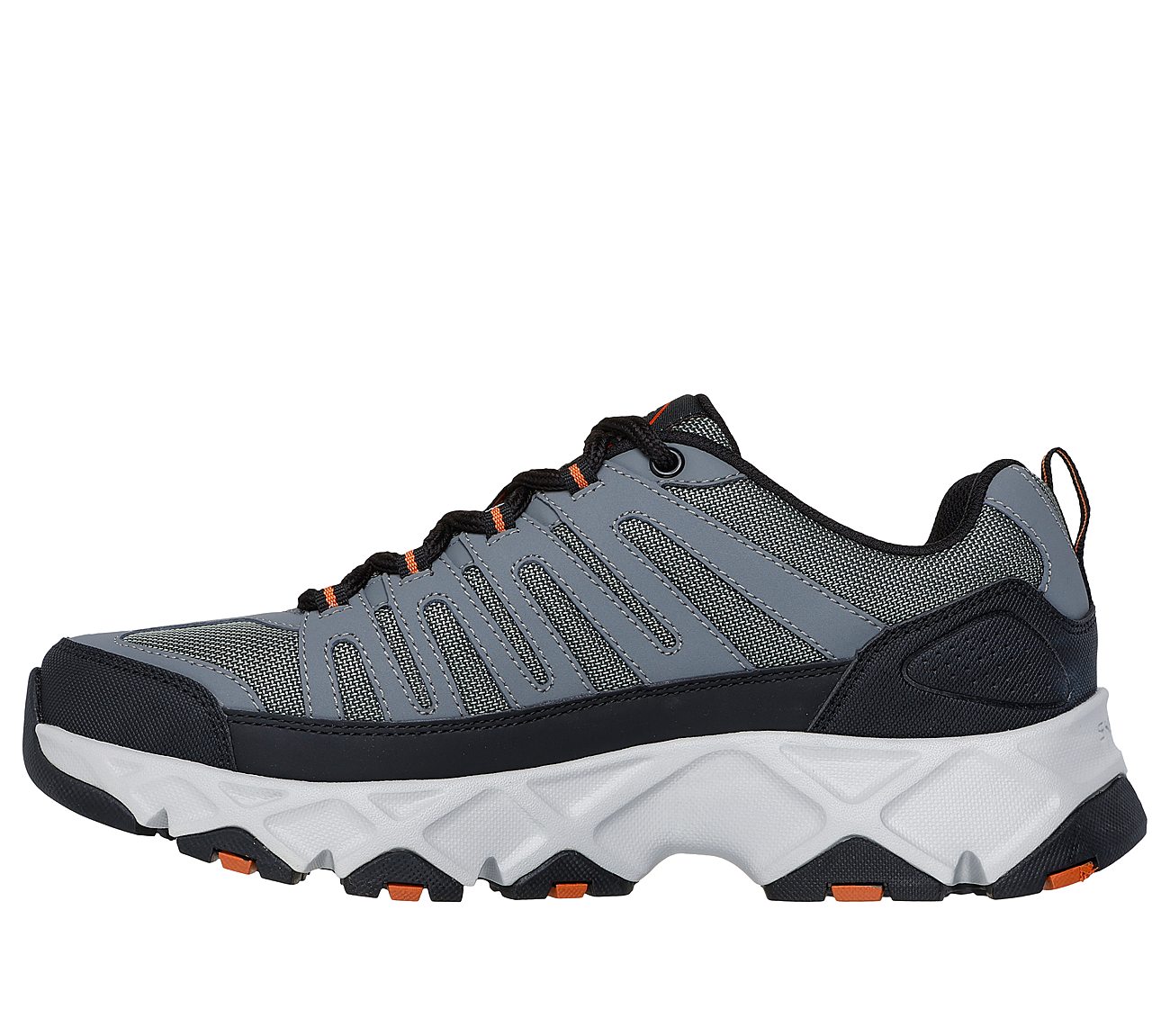 CROSSBAR - STILHOLT, GREY/ORANGE Footwear Left View