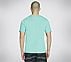 SKECH-BREEZE SLUB POCKET T-SHIRT, WHITE SAPPHIRE