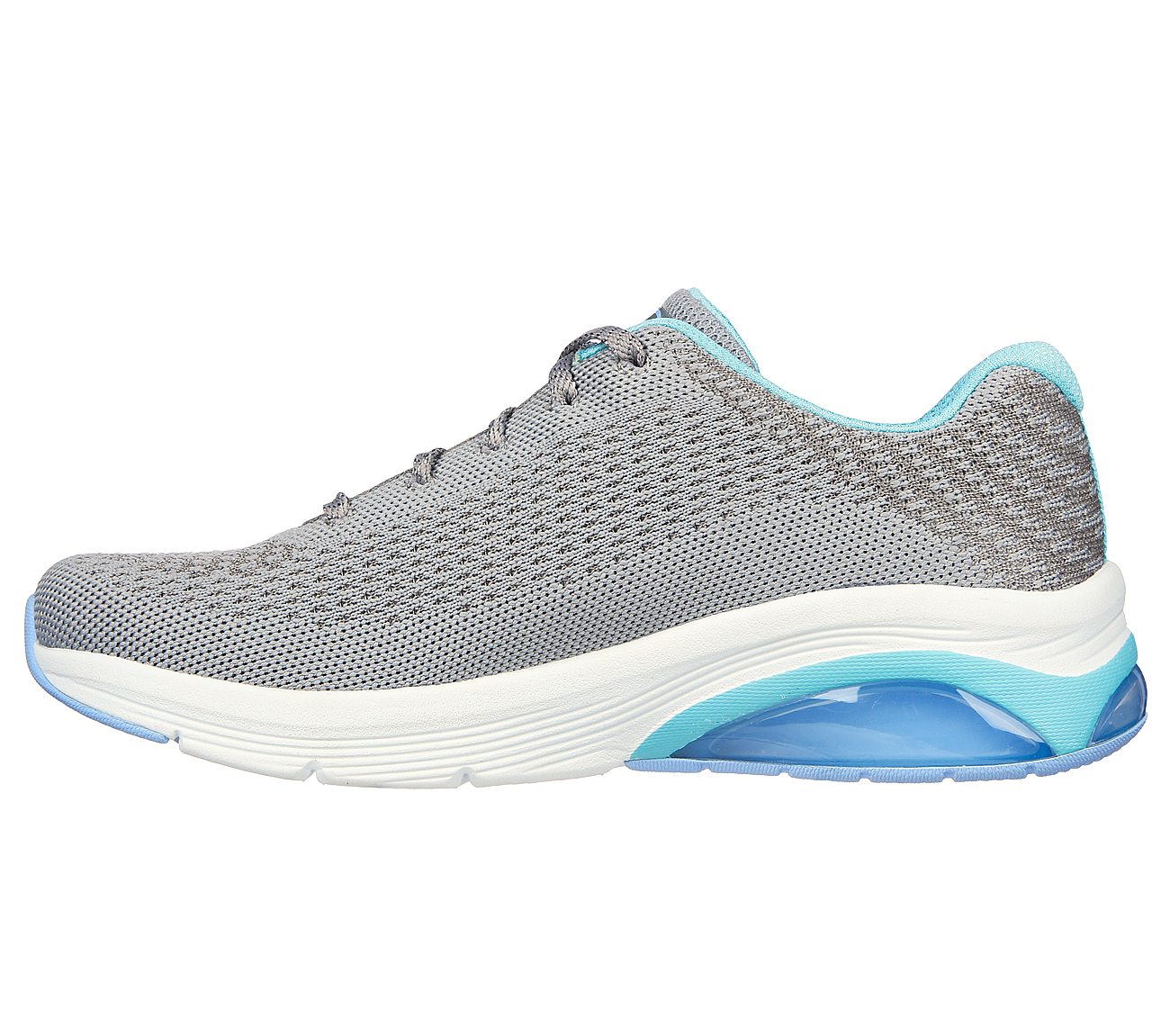 SKECH-AIR EXTREME 2.0-CLASSIC, GREY/MINT Footwear Left View