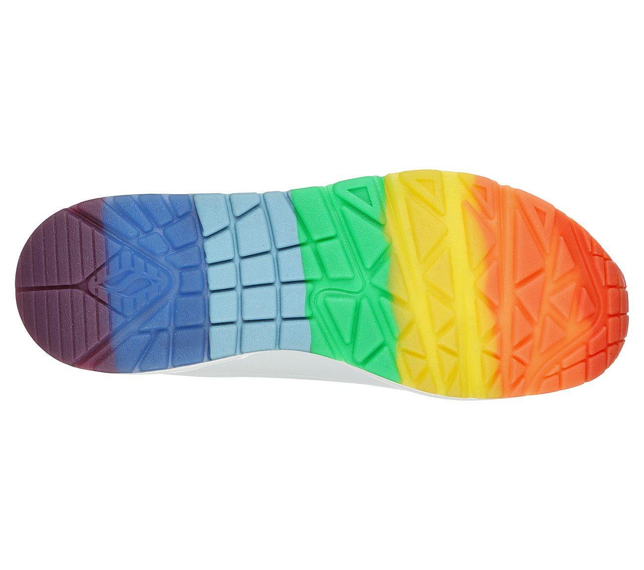 UNO - RAINBOW PEAKS, WWWHITE Footwear Bottom View