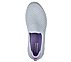 GO WALK SMART-SUNDAY BRUNCH, GREY/LAVENDER Footwear Top View