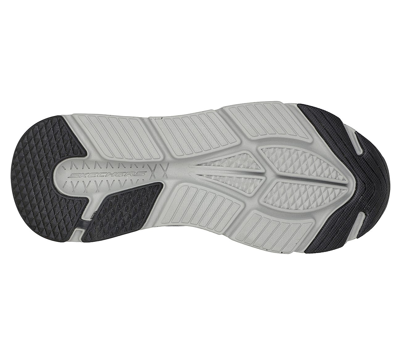 MAX CUSHIONING ELITE - LIMITL, BLACK/GREY Footwear Bottom View