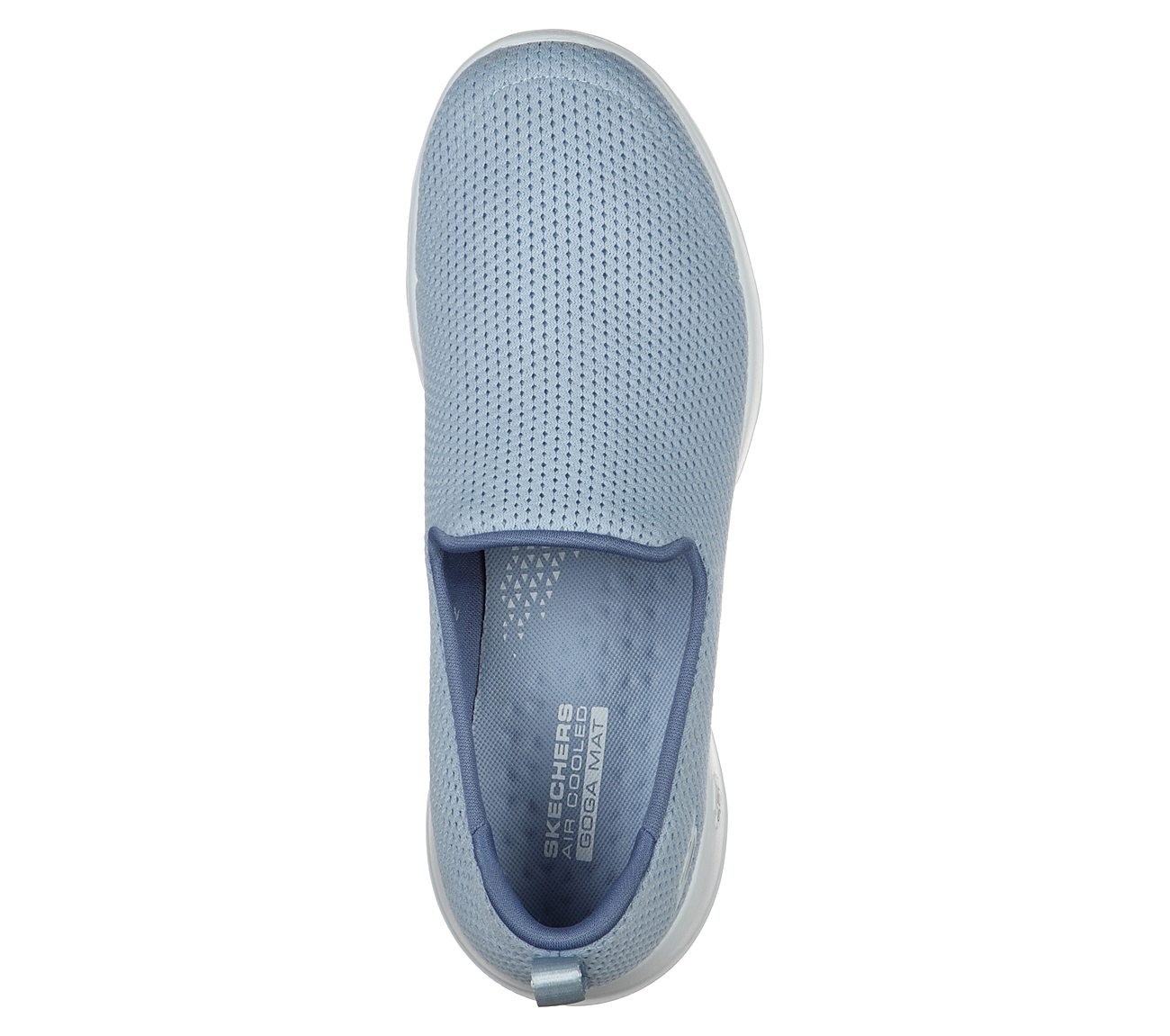 GO WALK JOY - ADMIRABLE, LLIGHT BLUE Footwear Top View