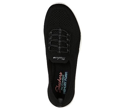 NEWBURY ST - EVERY ANGLE, BLACK/WHITE Footwear Top View