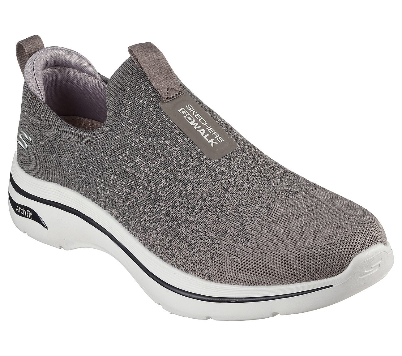 GO WALK ARCH FIT 2.0 - LINEAR, BROWN Footwear Right View