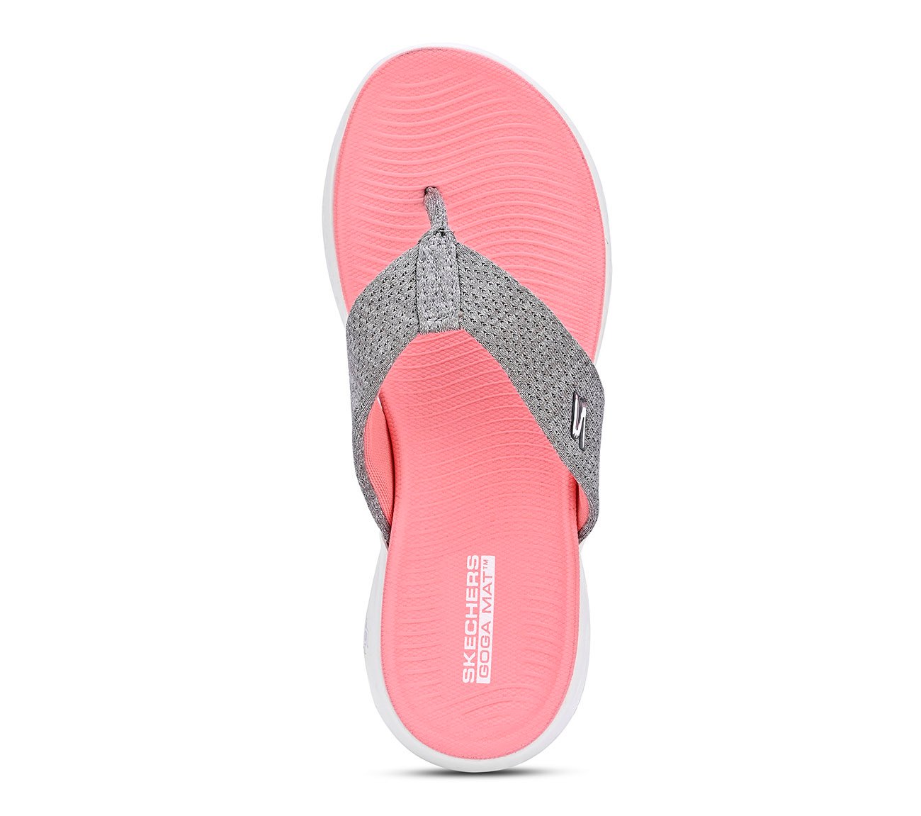 ON-THE-GO 600 - PREFERRED, GRAY LIGHT PINK Footwear Top View