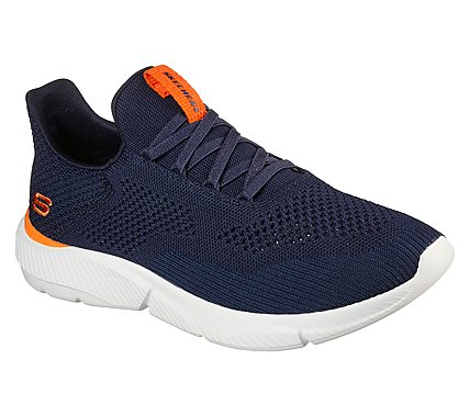 INGRAM - BREXIE, NAVY/ORANGE Footwear Lateral View