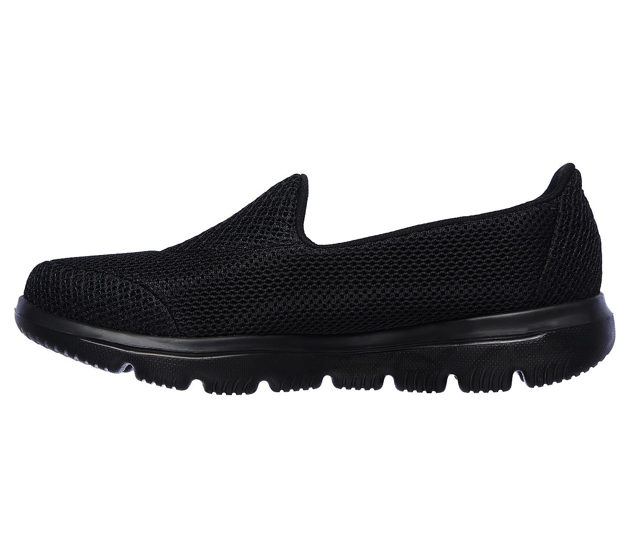 Skechers Black Go Walk Evolution Ultra Inter Women Walking Shoes ...