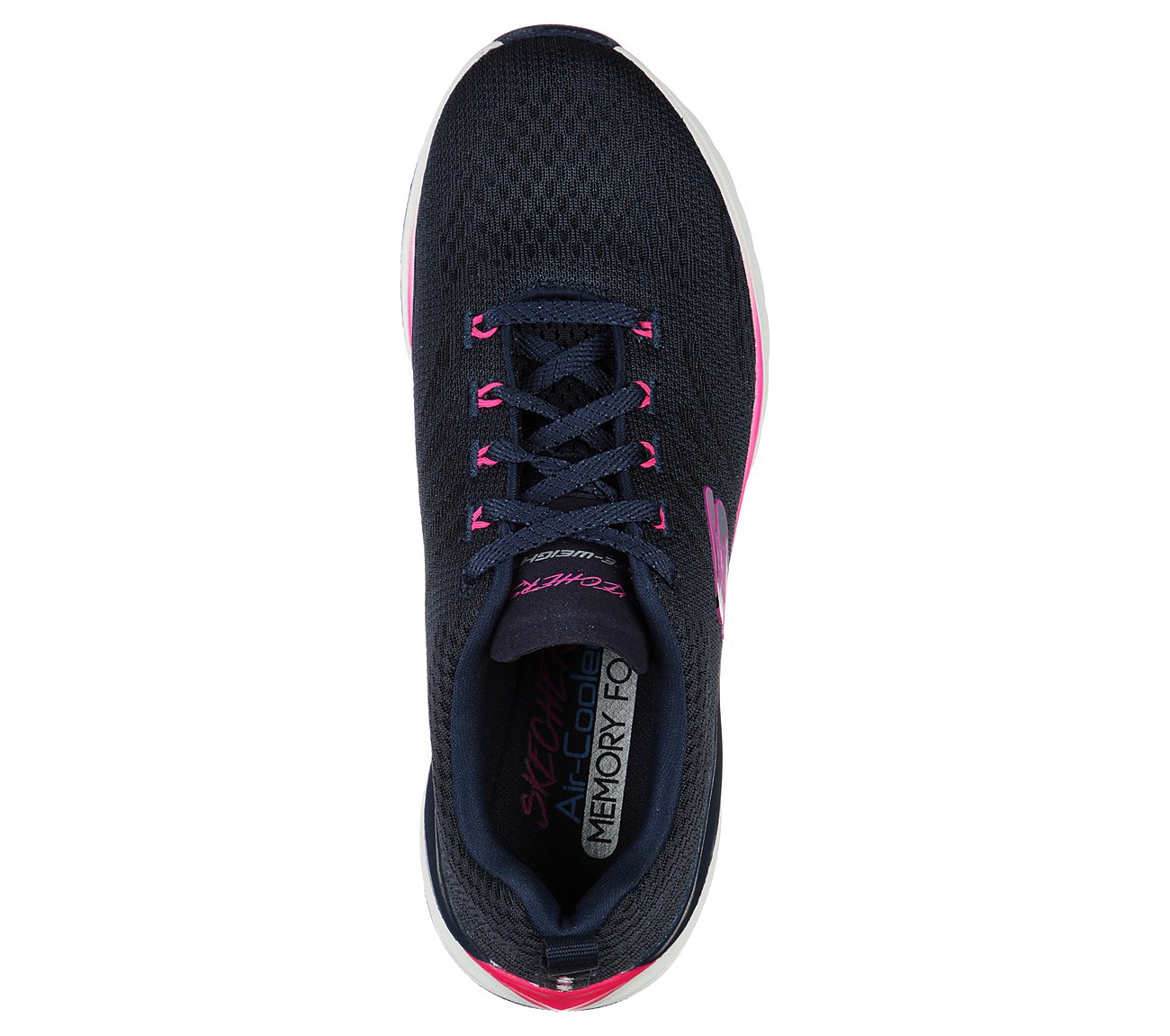 ULTRA GROOVE - PURE VISION, NAVY/HOT PINK Footwear Top View