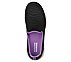 GO WALK JOY-TRULY INSPIRED, BLACK/LAVENDER Footwear Top View