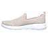 GO WALK JOY-CENTERPIECE, OFF WHITE/PINK Footwear Left View