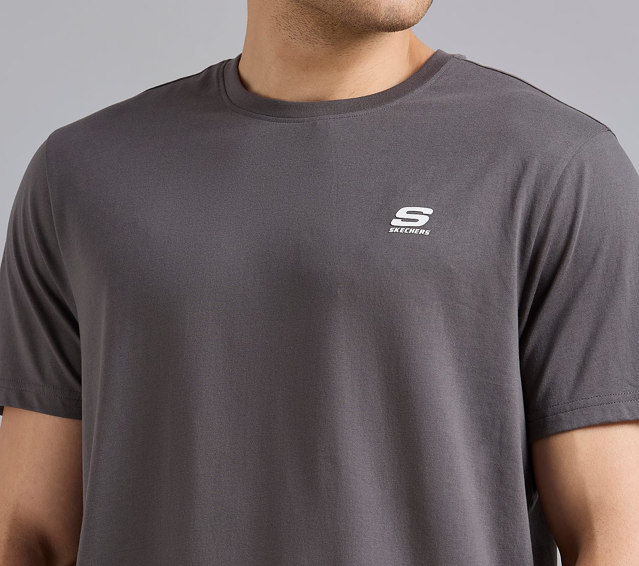 SS CREWNECK T-SHIRT-2PC PACK, SLATE/BROWN Apparel Right View