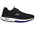GO WALK WORKOUT WALKER-OUTPAC, BLACK/BLUE Footwear Right View