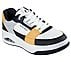UNO COURT - LOW-POST, WHITE/BLACK/YELLOW