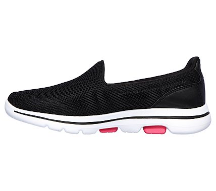 Skechers Black Go Walk 5 Womens Slip Ons - Style ID: 15901 | India