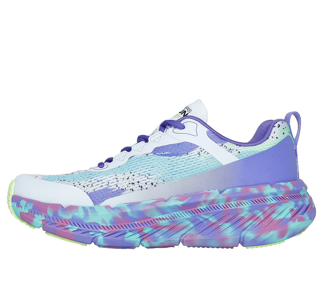 MAX CUSHIONING PREMIER 2, PURPLE MULTI Footwear Left View