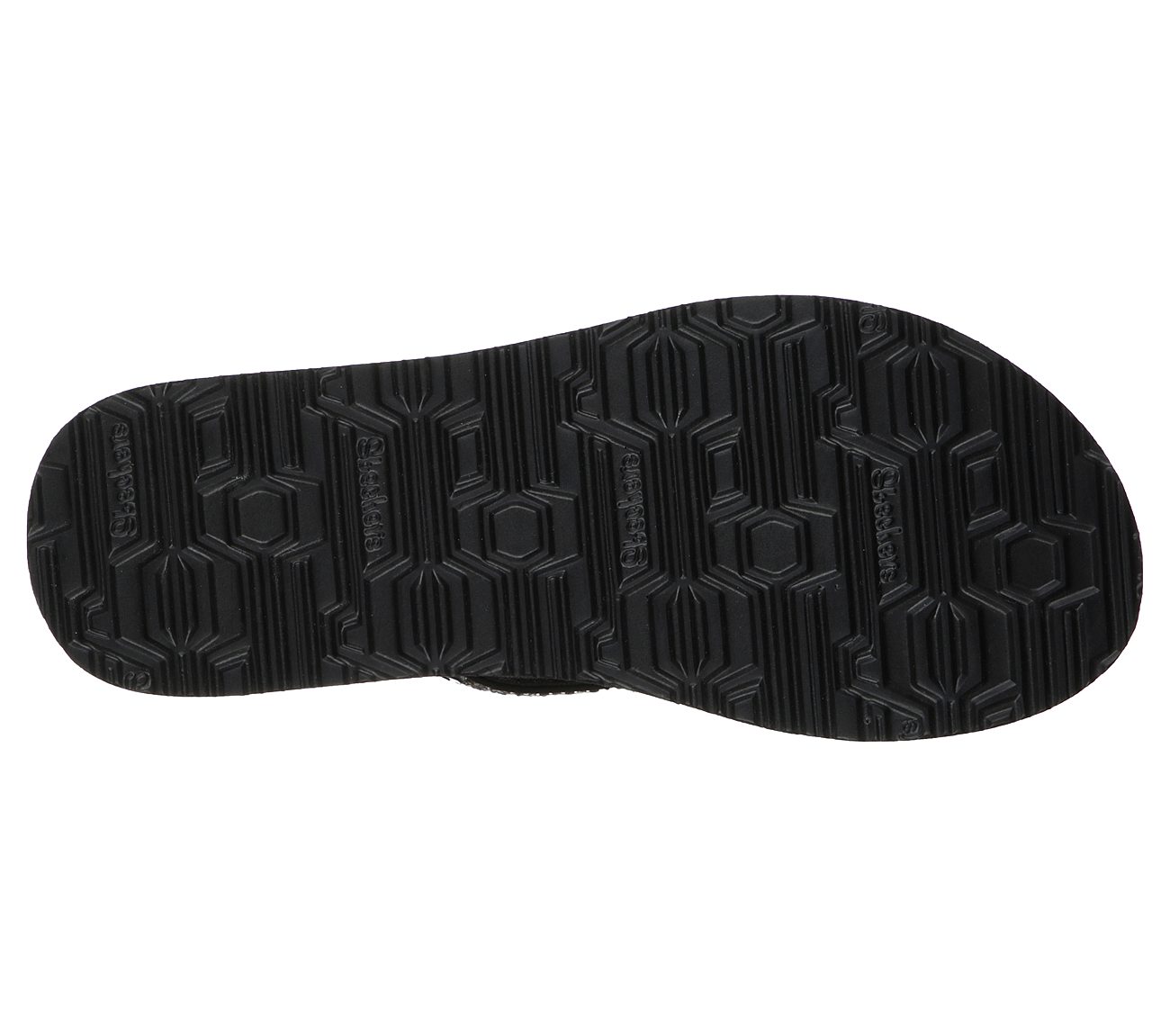 MEDITATION - SHINE AWAY, BBLACK Footwear Bottom View