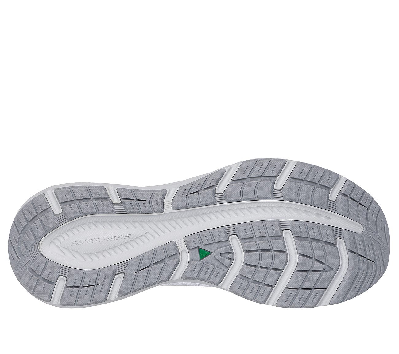 EDGERIDE - COMMISSIONER, WHITE/GREY Footwear Bottom View
