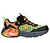 DINO-LIGHTS, BLACK/ORANGE Footwear Lateral View