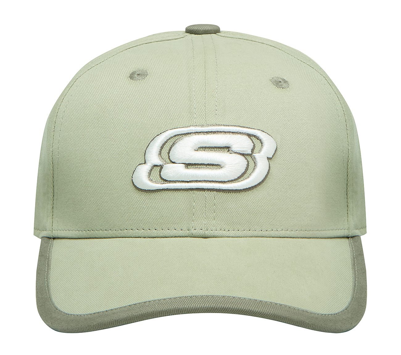 PEACHED BASEBALL HAT , OLIVE