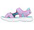 FLEX SPLASH-VIBRANT MOOD, LAVENDER/TURQUOISE Footwear Left View