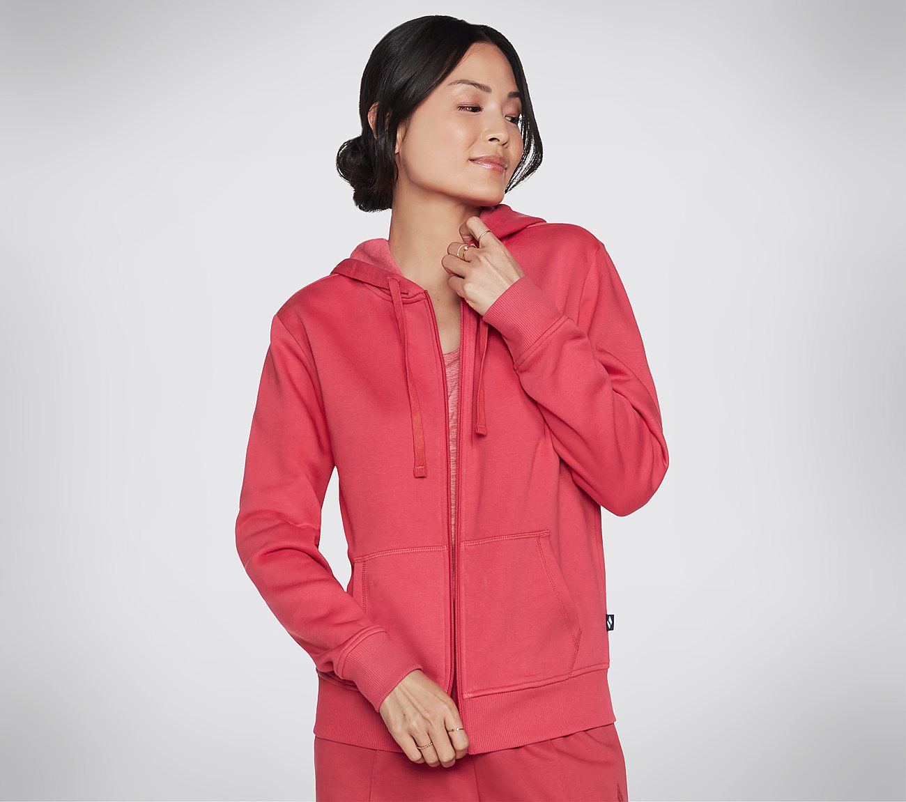 SKECHSWEATS DIAMOND BELIEVE F, RED/PINK Apparels Bottom View