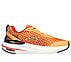 MAX CUSHIONING HYPER BURST, ORANGE/BLACK Footwear Lateral View