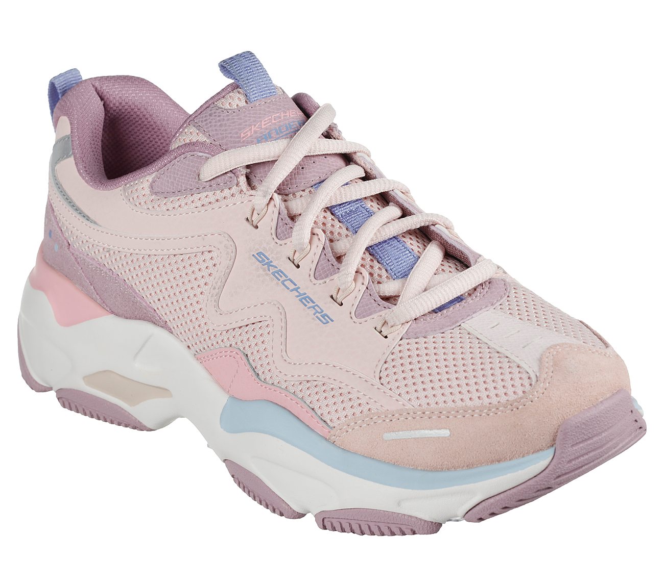 CHUNKY FASHION 1, PINK/LAVENDER Footwear Lateral View